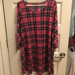 Plaid Boutique Dress